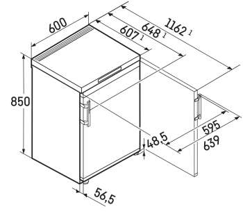 Шкаф морозильный Liebherr FNSDDI 1624